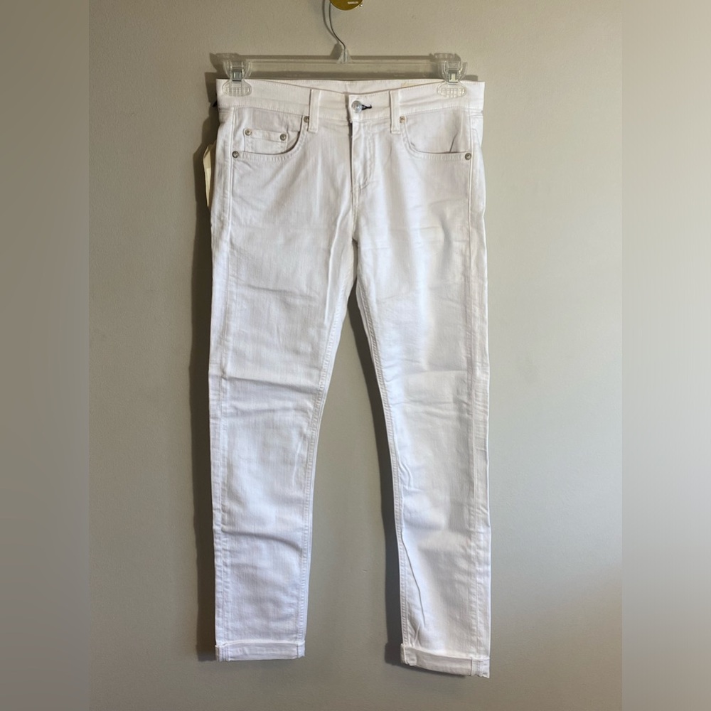 NWT Rag & Bone Jeans with Cuffed Hem, Size 26
